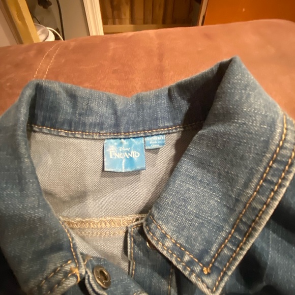 Disney Encanto jean jacket size large 10-12 - Picture 8 of 8